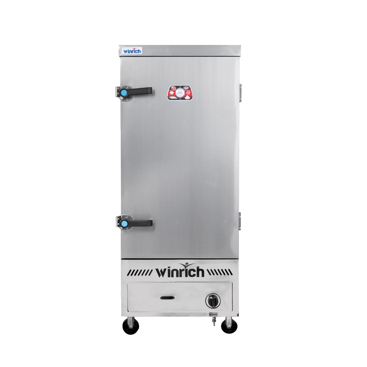 Gas Rice Steamer SS 304 - 12 tray - Thumbnail 1