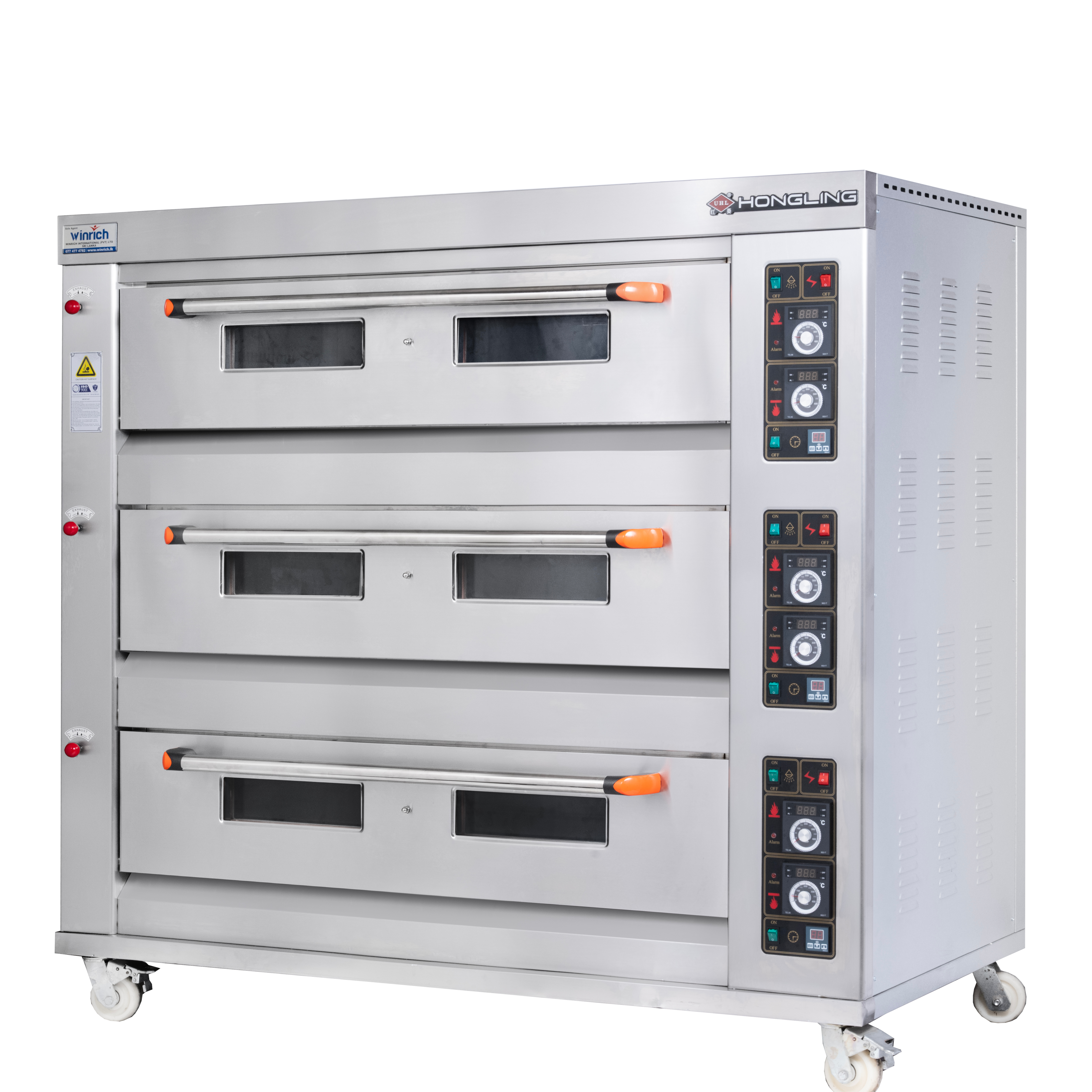 Gas Oven-309-(03 Deck 09 Trays