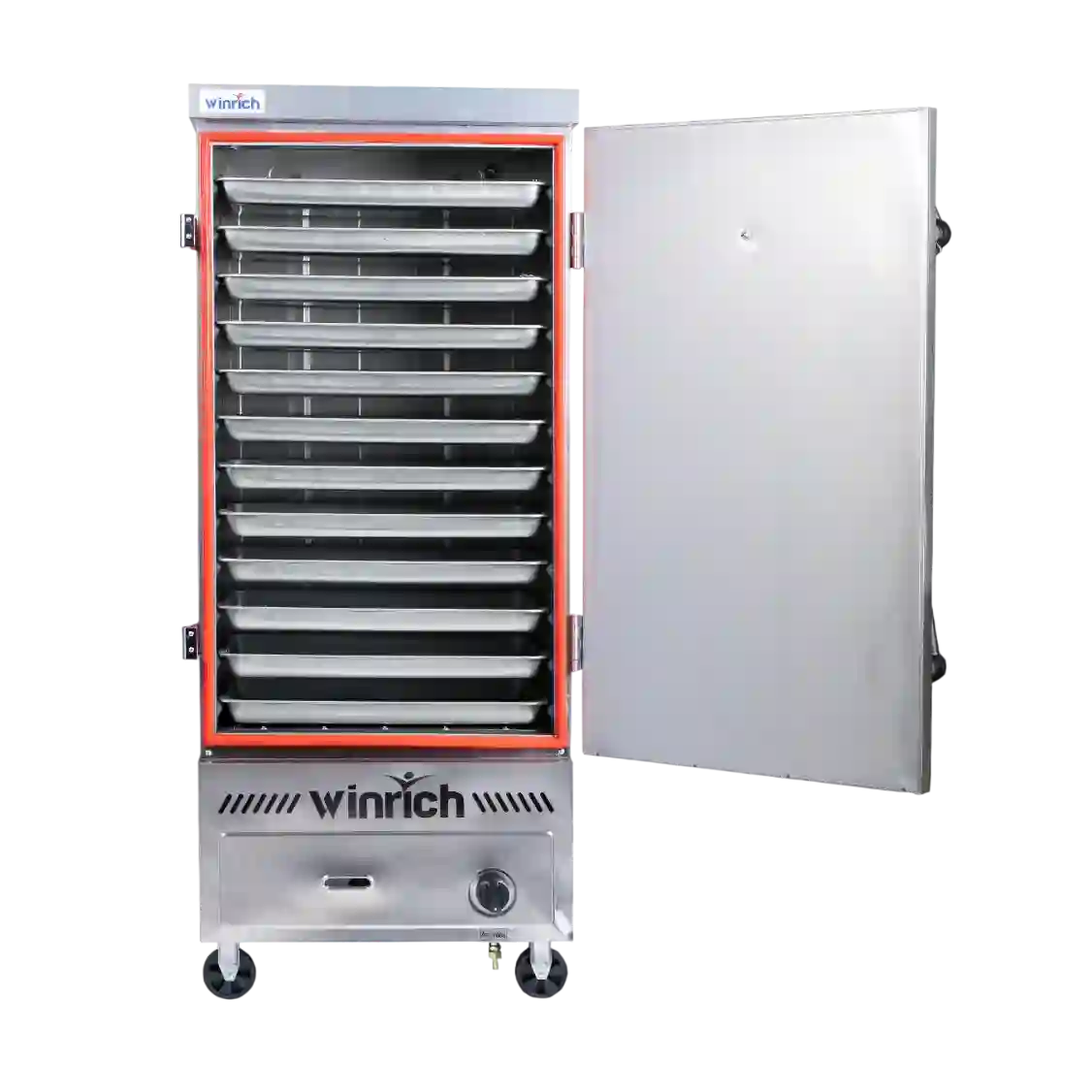 Gas Rice Steamer SS 304 - 12 tray